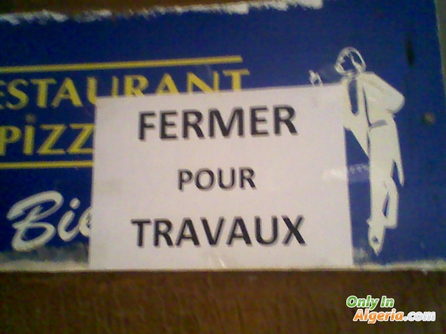 Fermer !