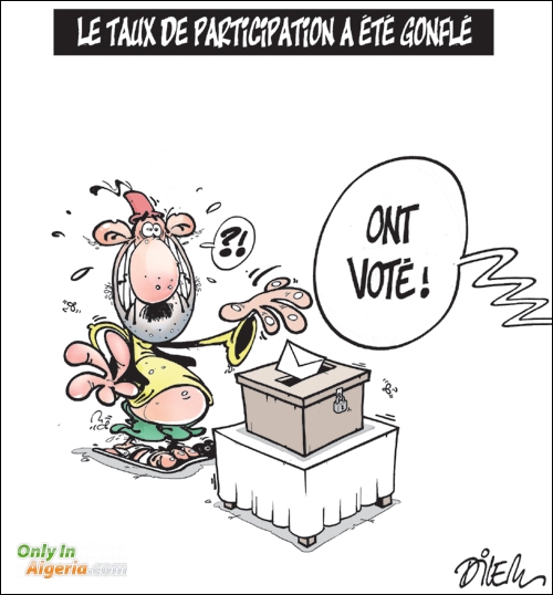 Taux de participation gonflé