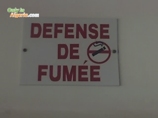 Défense de fumée