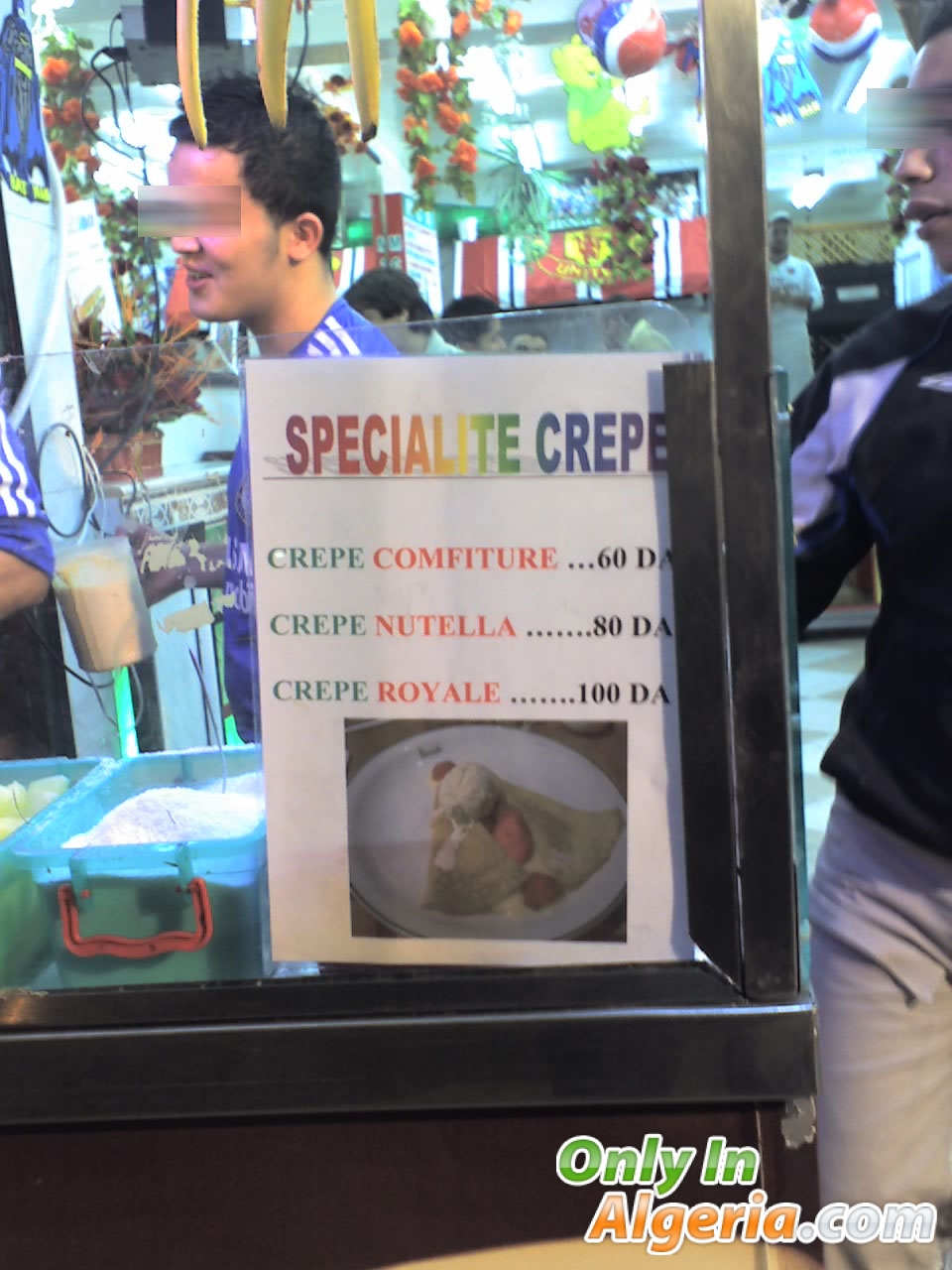 Crêpe à la comfiture