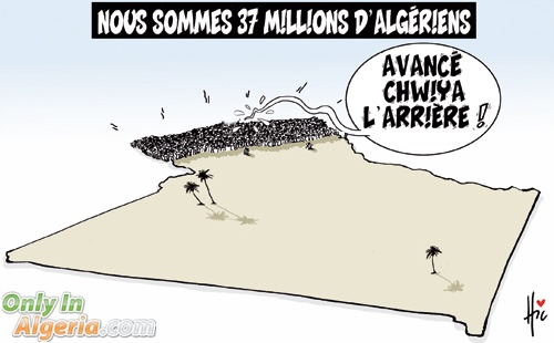 37 millions d'algériens