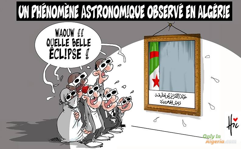 Une éclipse totale observée en Algérie