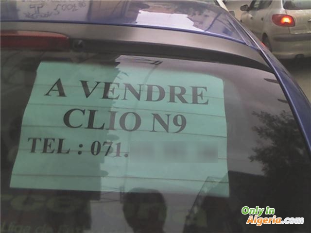 Clio N9 à vendre