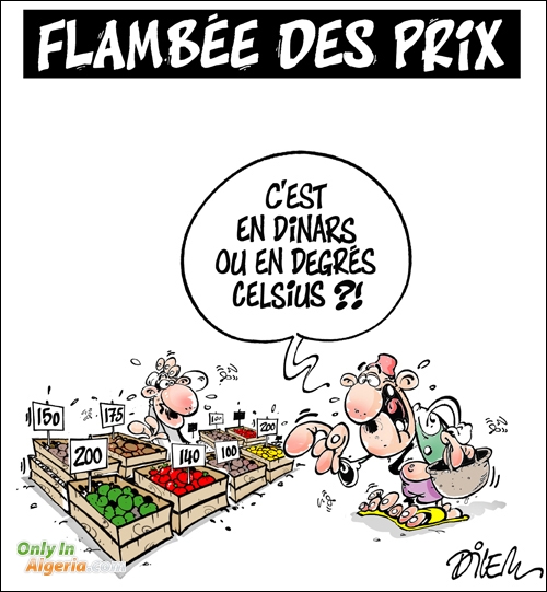 Flambée des prix