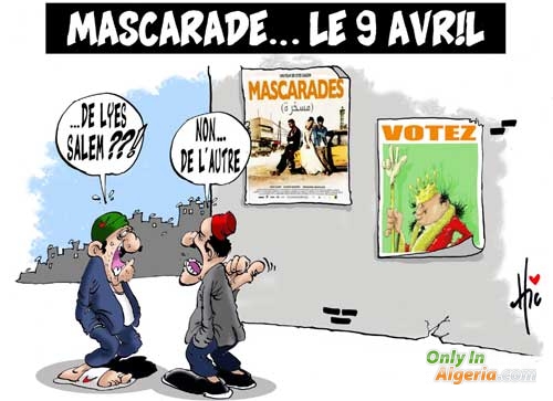 Mascarade... le 9 avril