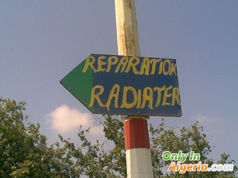 Reparation de radiater