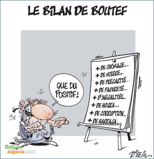 Le bilan de Boutef