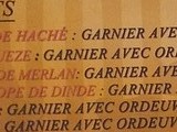 Plat garnier avec ordeuvre