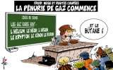 Le gaz butane se fait rare